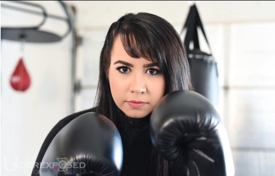 Katie, in her fighter years