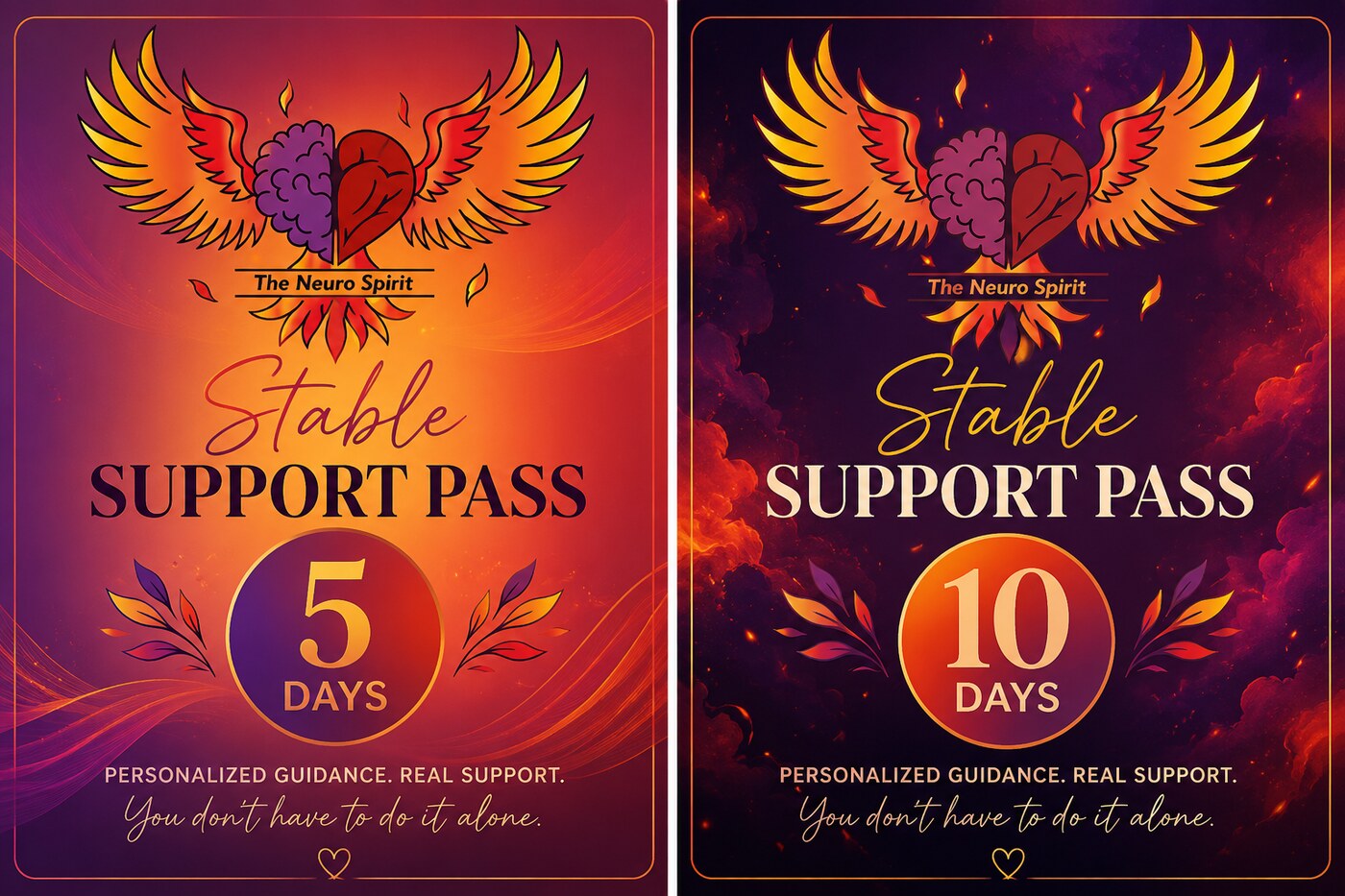 Stable Support Pass — 5-day and 10-day options
